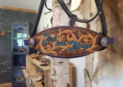 licol cuir ac custom saddlery